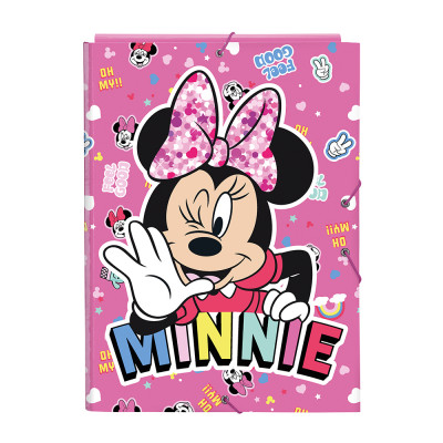 Capa Dura A4 Minnie Lucky