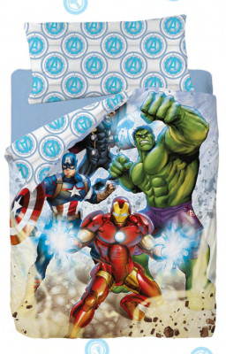 Capa Edredon Avengers