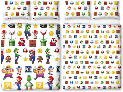 Capa Edredon Casal Super Mario Lineup