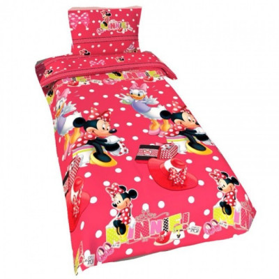 Capa edredon Disney Minnie Shopping