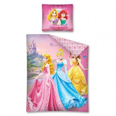 Capa Edredon + Fronha Princesas Disney