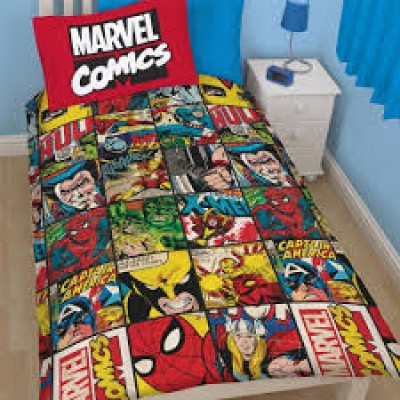 Capa Edredon Marvel Comics Avengers