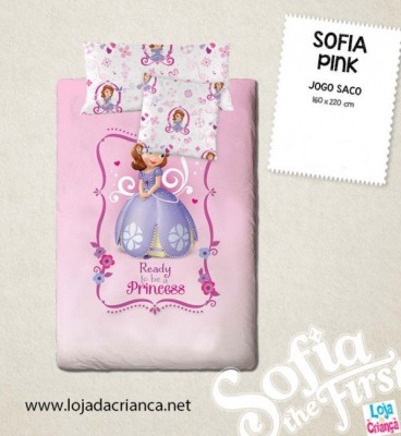 Capa Edredon Princesa Sofia Pink