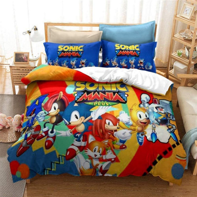 Capa Edredon Sonic Mania Plus Casal