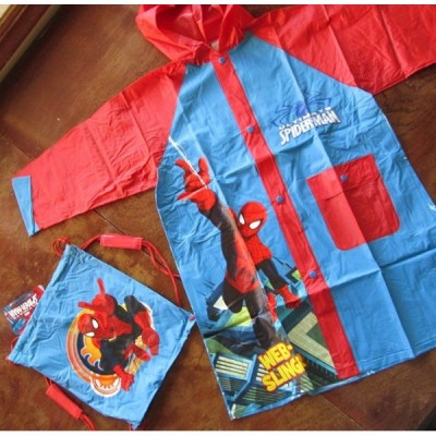 Capa impermeavel para chuva homem aranha
