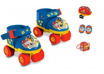 Capacete+Patins Patrulha Pata