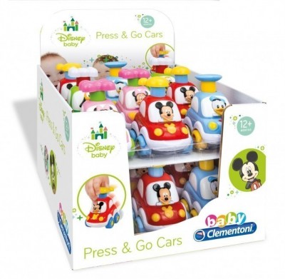 Carrinho Disney Press & Go Sortido