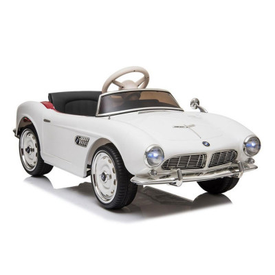 Carro Elétrico BMW Retro 12V Branco