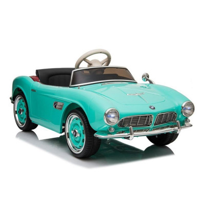 Carro Elétrico BMW Retro 12V Turquesa