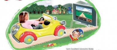 Carro Insuflável Interactivo do Noddy 10 jogos