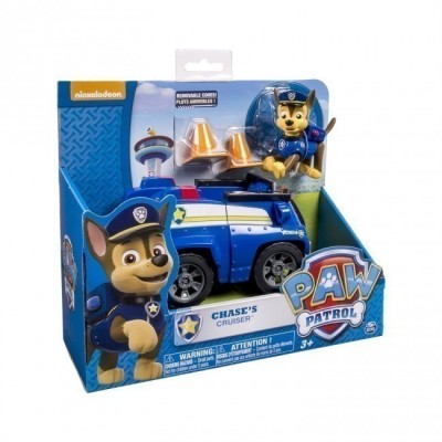 Carro Policia + Figura Chase Patrulha Pata