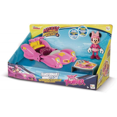 Carro Transformável Minnie Pink Thunder