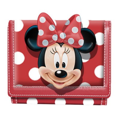 Carteira Disney Minnie White Dots