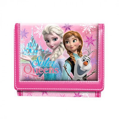 Carteira Frozen Sister Queen Pink