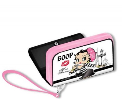 Carteira Media Pink Betty Boop