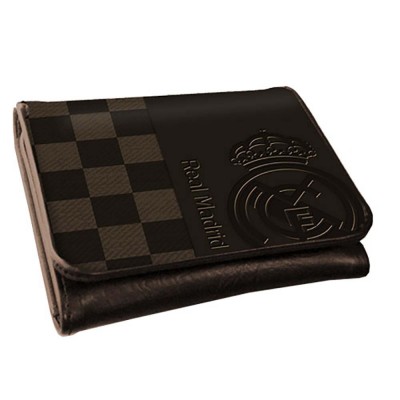 Carteira porta moedas preto Real Madrid
