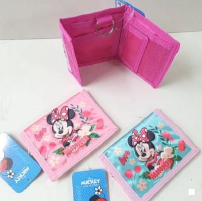 Carteira Velcro Love Minnie Sortido