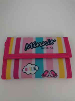Carteira Velcro Minnie