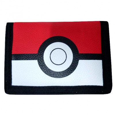 Carteira Velcro Pokémon Pokebola