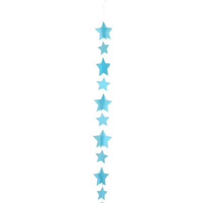 Cauda Balão Estrela Azul 1,20m