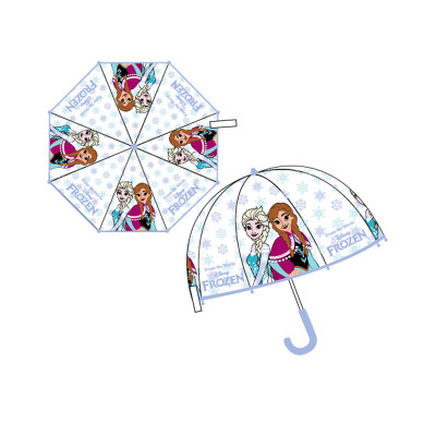 Chapéu Chuva Automático Anna & Elsa Frozen Disney 65cm