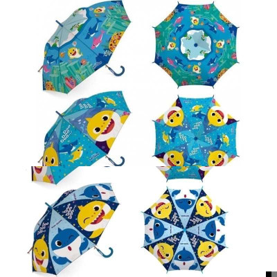 Chapéu Chuva Automático Baby Shark 48cm