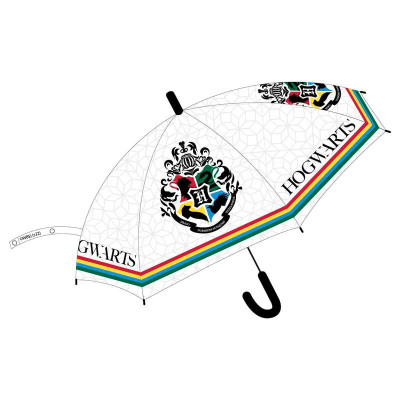 Chapéu Chuva Automático Harry Potter Hogwarts 48cm