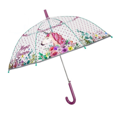 Chapéu Chuva Automático Magic Unicorn 45cm