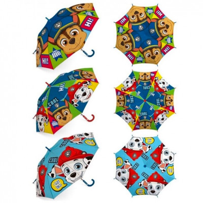 Chapéu Chuva Automático Patrulha Pata Cool Sortido 48cm