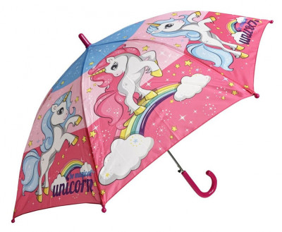 Chapéu Chuva Automático Unicórnio Be Magical 46cm