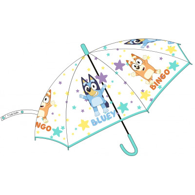 Chapéu Chuva Bluey e Bingo 44cm