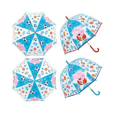 Chapéu Chuva Bolha George Porquinha Peppa Sortido 48cm