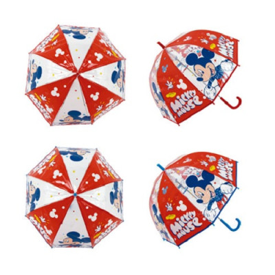 Chapéu Chuva Bolha Mickey Mouse Sortido 48cm