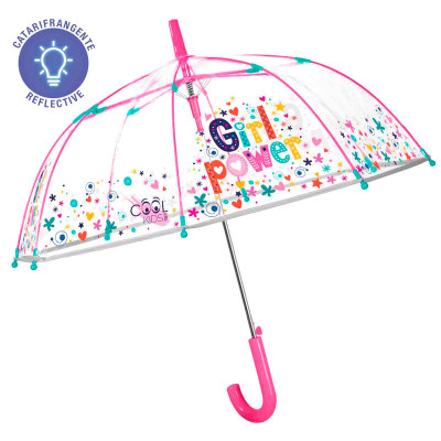 Chapéu Chuva Cool Kids Girl Power 45cm