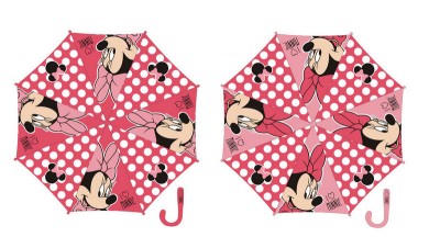 Chapéu chuva Disney I love Minnie Automatico 48cm