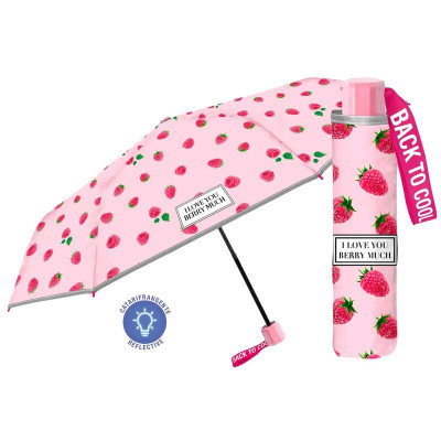 Chapéu Chuva Dobrável Amoras 50cm
