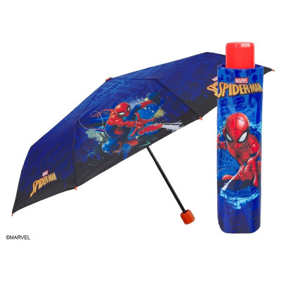 Chapéu Chuva Dobrável Spiderman Marvel 50cm