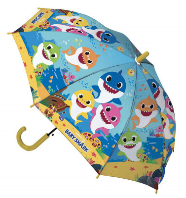 Chapéu Chuva Manual Baby Shark 45cm