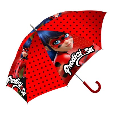 Chapéu chuva manual Ladybug com 40cm