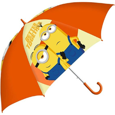 Chapéu Chuva Manual Minions Better Together 40cm