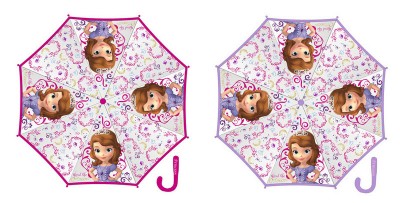 Chapéu chuva manual transparente Disney Princesa Sofia