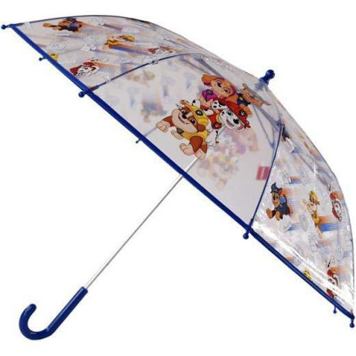 Chapéu Chuva Transparente 48cm Patrulha Pata