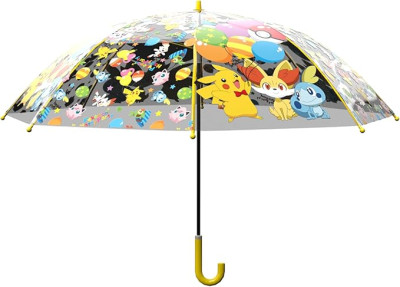 Chapéu Chuva Transparente Pokémon Balões 48cm