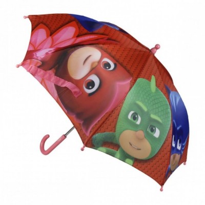 Chapéu chuva vermelho Pj Masks 42cm