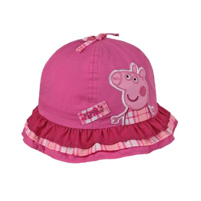 Chapeu folhos porquinha Peppa Pig