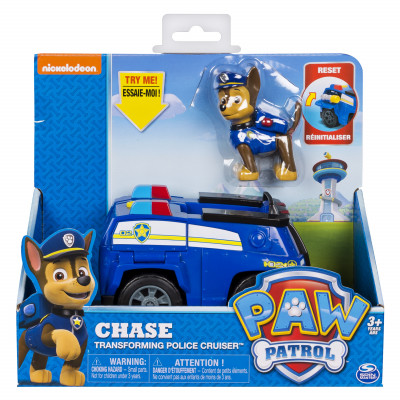 ChaseTransforming Police + Figura Patrulha Pata