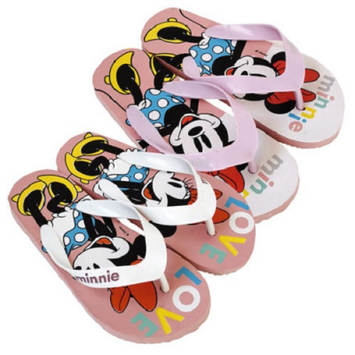 Chinelo Praia Minnie Disney Sortido