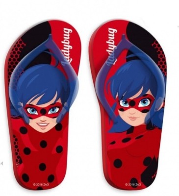 Chinelo praia ou piscina Ladybug