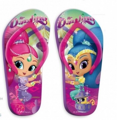 Chinelo Praia Shimmer e Shine - Be Dazzling