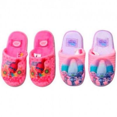 Chinelo quarto Trolls Poppy sortido